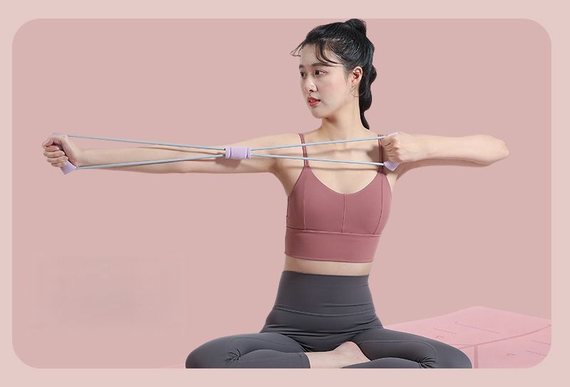 Attrezzo per esercizi fitness con corda di resistenza per la schiena, per esercizi di yoga, per esercizi di bellezza, per esercizi al coperto, per aprire le spalle, per lo sport_voghion.com
