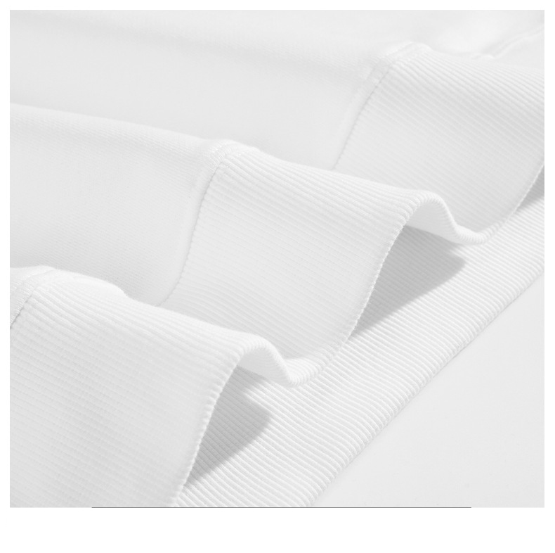 Ropa para hombre, más sudadera con capucha bordada de bambú engrosada de vellón para hombre, suelta, de algodón puro y pesado_voghion.com