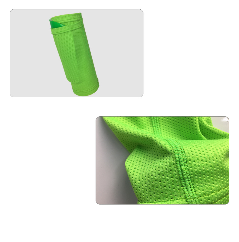Sports Accessories guard socks double layer breathable mesh calf insert shin guard socks shin guard elastic pocket custom_voghion.com