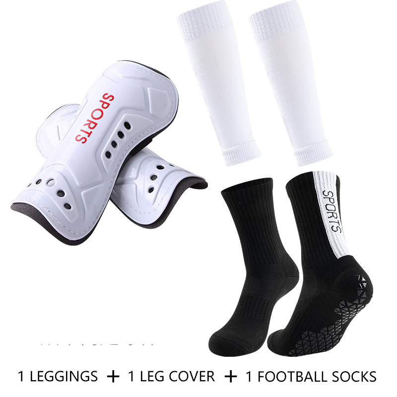Calzini da calcio con suola in asciugamano ispessita per adulti, combinazione di calzini adesivi antiscivolo da uomo e da donna, scaldamuscoli_voghion.com