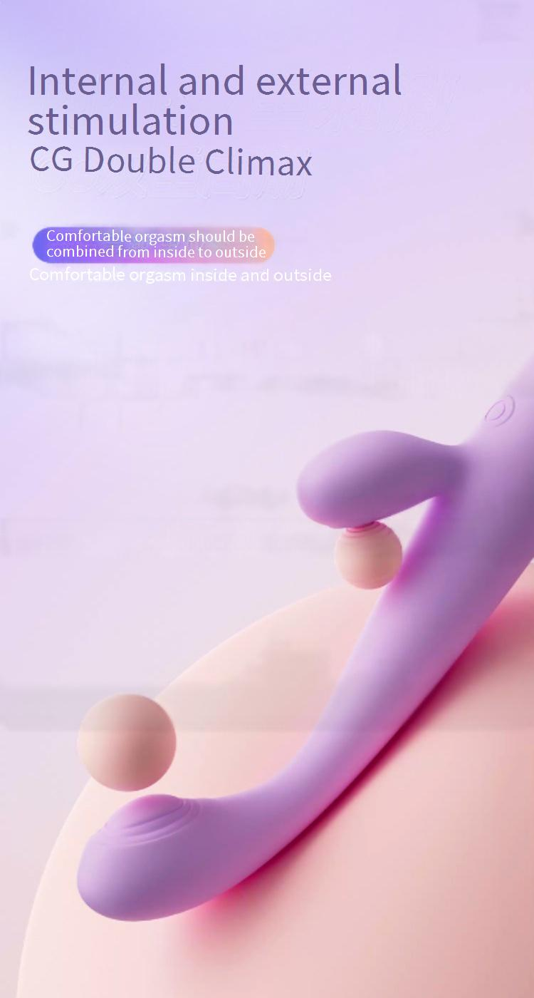 Seksitooted ROSELEX Laures Point Tide Pen Three Generations Soojendusvibratsiooniga Massaažipulk Naistele Topelt G-punkti Orgasmi Masturbatsioonivibraator_voghion.com