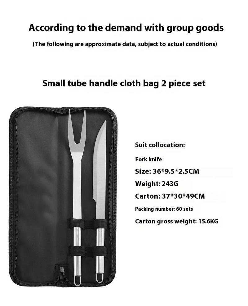 Grill-Tool-Set - 15-deeleg Camping-Kachgeschir aus Edelstol fir Picknick am Fräien & am Gaart, hëtzebeständeg Grill-Accessoiren-Kit_voghion.com