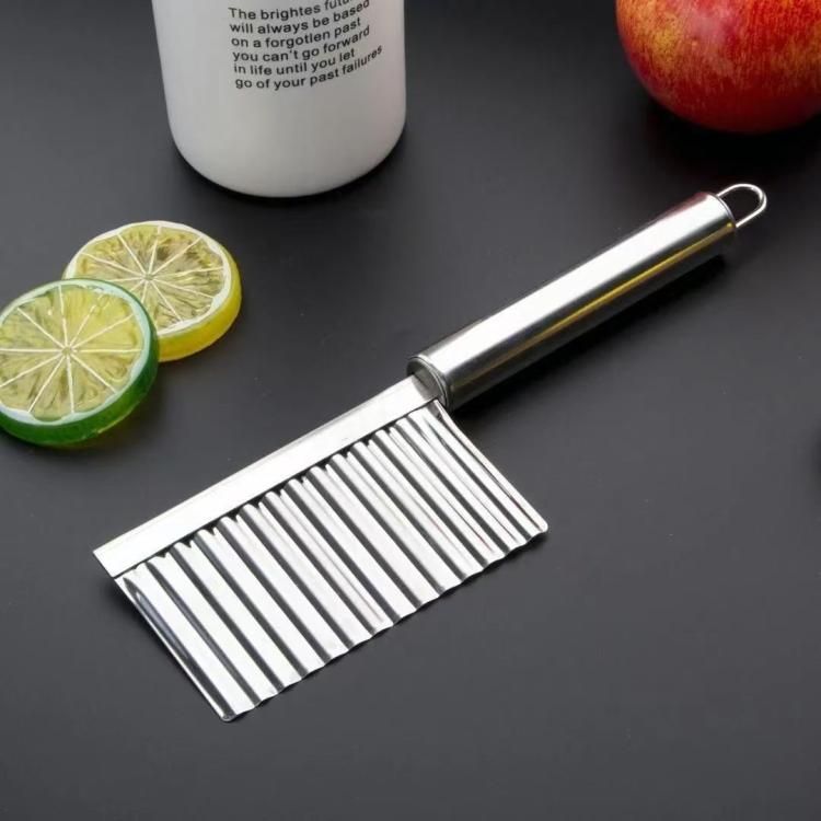 Potato Wave Cutter Wolf Tooth Pattern French Fry Cutter_voghion.com