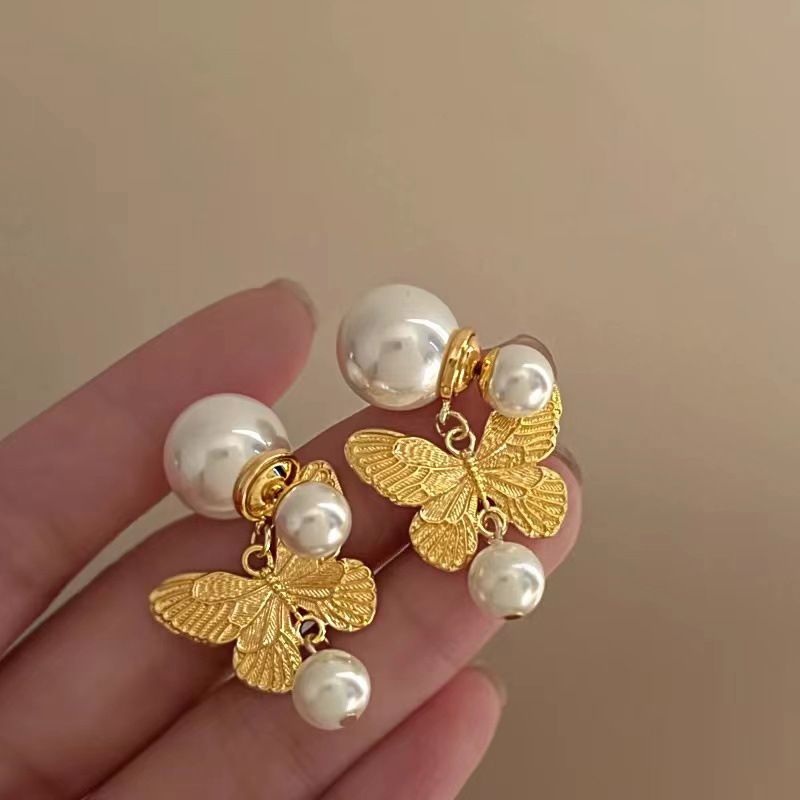 Nappa con fiore scavato con ago d'argento, alla moda, personalizzata, stile fresco e distaccato, lunga, elegante e di alta qualità._voghion.com