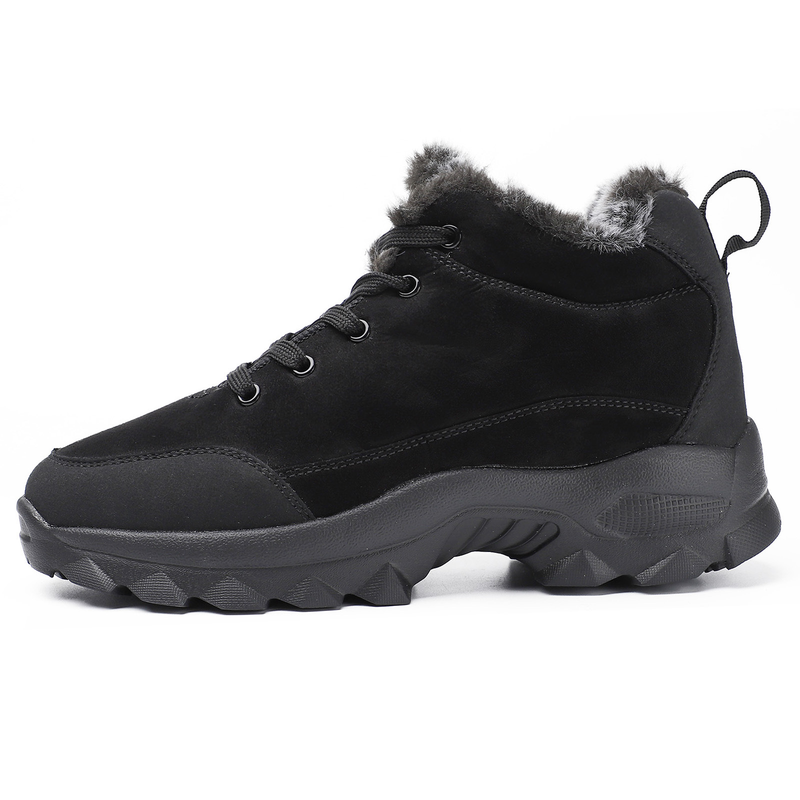 Herren Schnee Winter Fleece-gefütterte warme Outdoor-Leichtstiefel_voghion.com