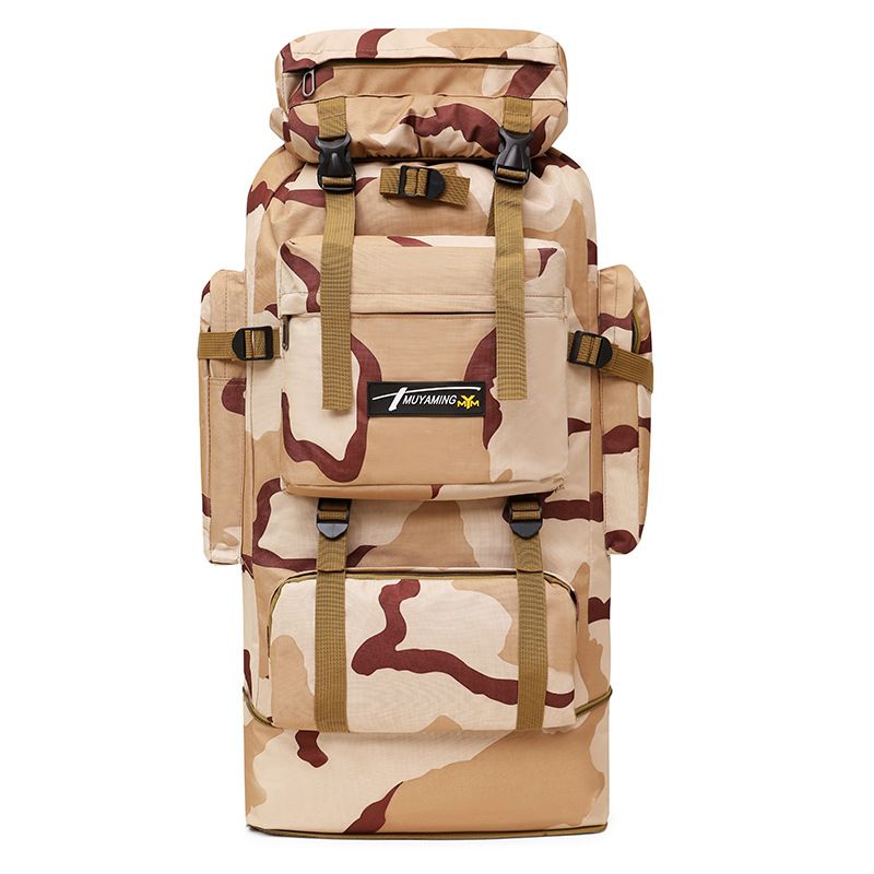 100L Thickened Expansion Large Capacity Backpack Lage Outdoor Camping Camouflage Shiralee Travel Big Bag_voghion.com