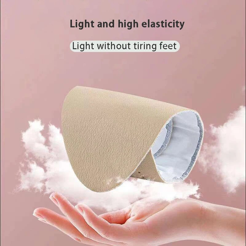 A Pair Women Sandal Insoles Comfortable Soft Bottom Breathable And Non Slip Can Be Pasted High-heeled Shoes Sole_voghion.com