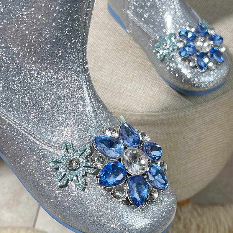 Kinderkleidung Herbst und Winter Neue Mädchen Strass Elsa Prinzessin Stiefel Für Mittlere Und Große Kinder Plus Samt Warme Lederschuhe Kurze Stiefel_voghion.com