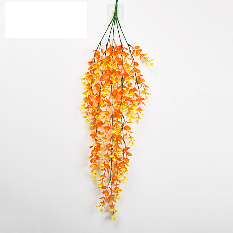 Home Mobili rattan artificiale eucalipto da parete piante verdi simulate casa esterno fiori decorativi piante sospese viticci_voghion.com