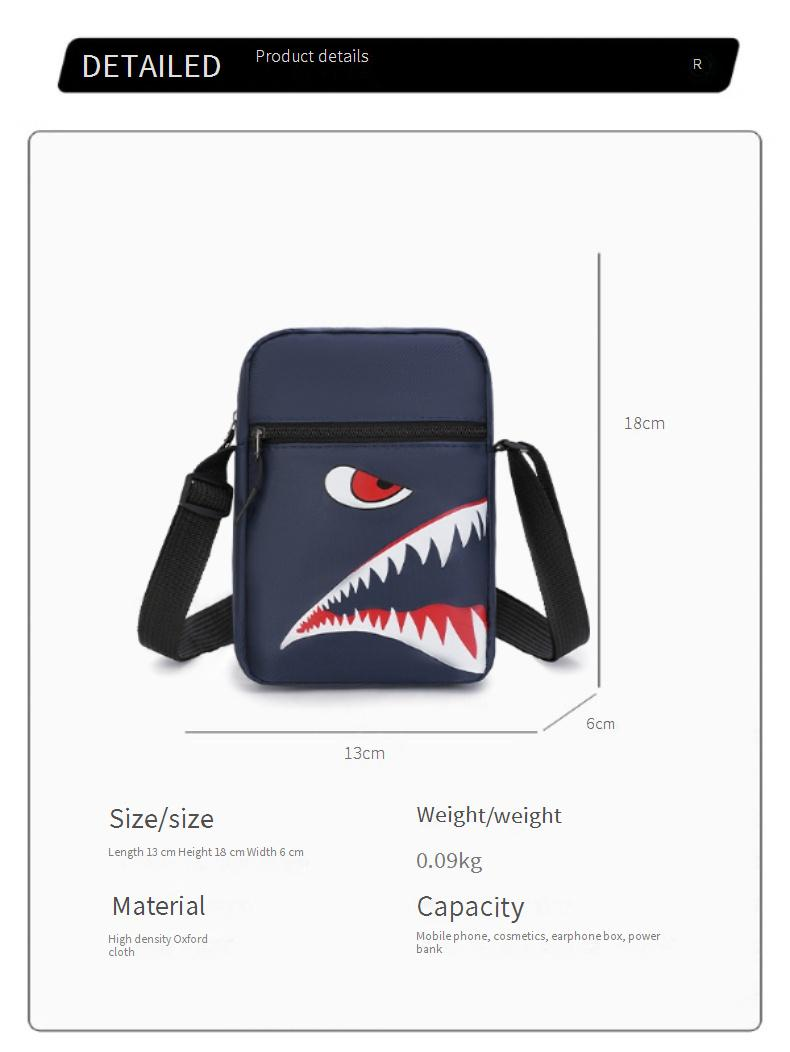 Men's Bags Casual Bags Shoulder Bags Trendy Fashion Messenger Bags Men Cartoon Waterproof Lightweight Boys Messenger Bags_voghion.com