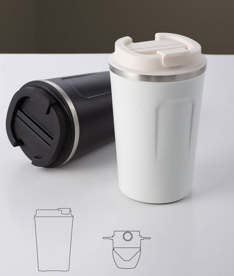 Filtro per caffè Angel, caffettiera manuale, set da caffè termico in acciaio inox, tipo antigoccia, portatile, per esterni_voghion.com
