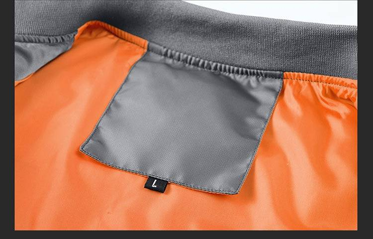 Chaqueta bomber de invierno para hombre, cortavientos, con cuello alto, relleno de plumón de pato Power de 900 pulgadas cúbicas, estilo cortavientos, corte ajustado, varios colores._voghion.com