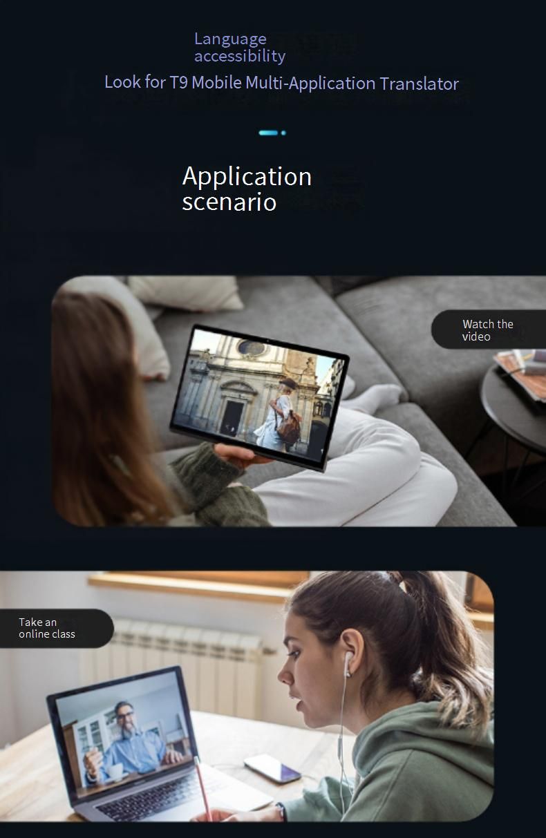 Traduttore vocale T9 multi-app con traduzione di videochiamate, interpretazione in tempo reale e trascrizione di appunti di riunioni_voghion.com