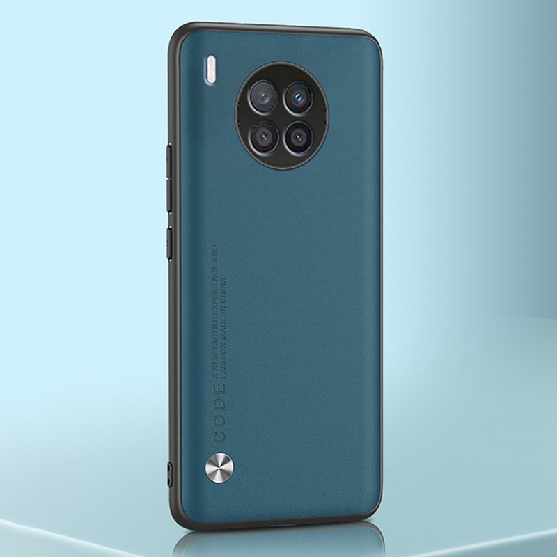 Huawei Nova 8i 8i luksusa PU ādas maciņš Honor 50 Lite 50Lite pārvalkam matēts silikona triecienizturīgs tālrunis_voghion.com