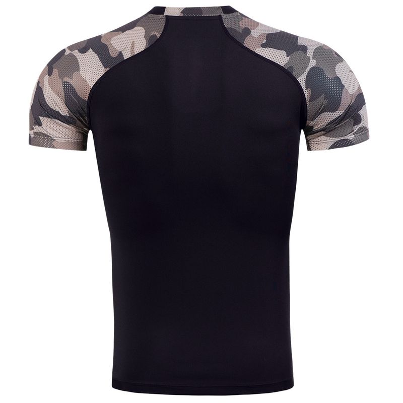 Sigutu Sports Speed Dry T-krekls Vīriešu Summer Stretch PRO Tight Running Training Īsām piedurknēm Fitnesa Apģērbi_voghion.com