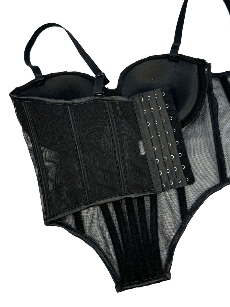 Women's Clothing Pleated Design Herringbone Bra High End Outer Wear Bra With Cup Pads Body Shaping Sling_voghion.com