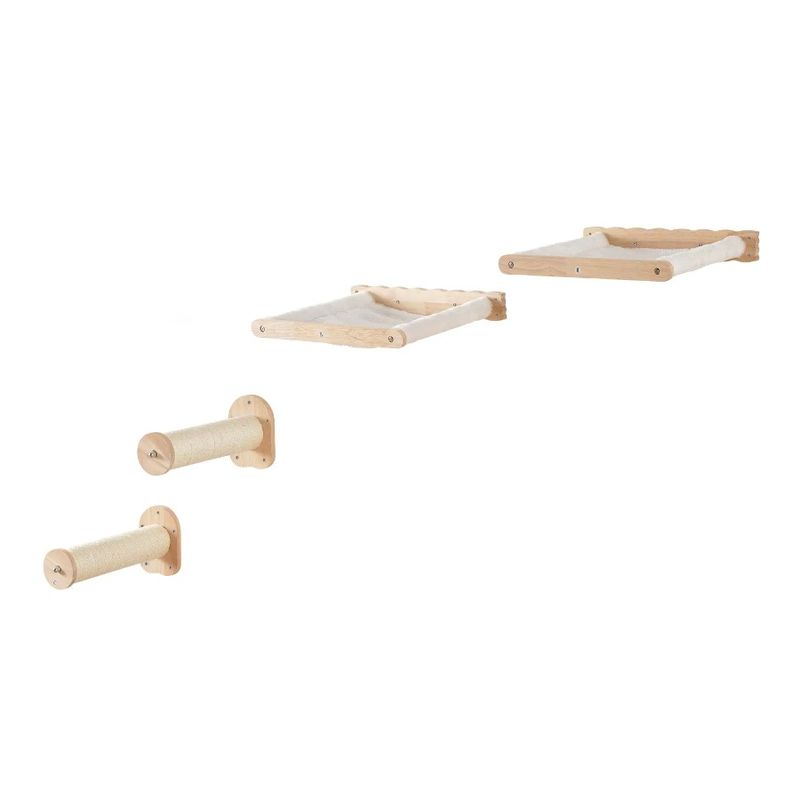 Cat Lbs Shelves 40 Mounted 2 2 And With Up To Wall Jumping Hammocks Posts_voghion.com