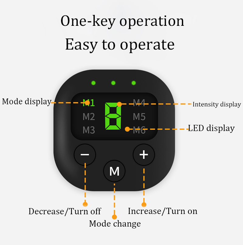 EMS Elektrischer intelligenter Muskelstimulator Fiess Trainer Bauchmuskeltraining Gewichtsverlust Aufkleber Körperabnehmen M 70% Rabatt_voghion.com