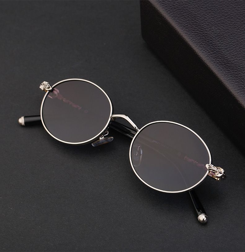 Ochelari de soare pentru bărbați și femei Ochelari de soare noi la modă cu cadru mic Ochelari de soare simpli personalizați pentru femei_voghion.com