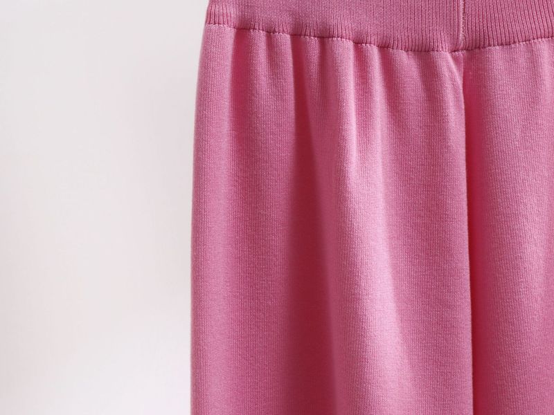 Women's Clothing Large Size Suits Two Piece Suits High End Loose Knit Sweaters Leg Pants_voghion.com