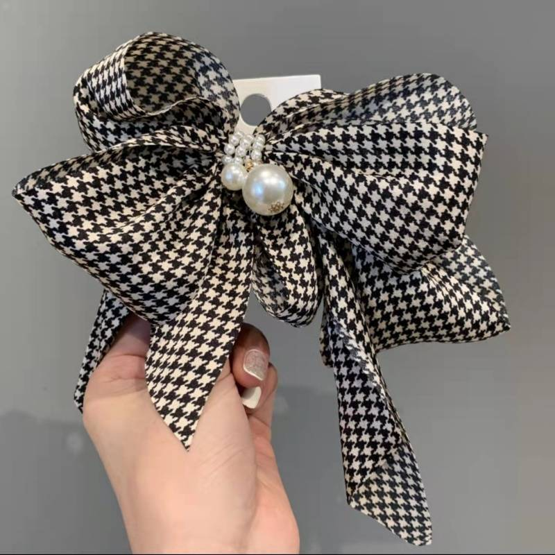 Accessoires pour cheveux 1 pièce, bandeau à large bord, cravate pour cheveux pour femmes, coiffure simple, vêtements d'extérieur quotidiens _voghion.com