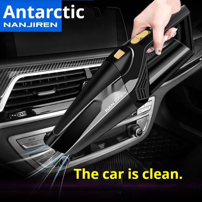 Aspirador de pó sem fio para carro, doméstico, sedan, sucção forte, capacidade de coleta de pó 0,5L_voghion.com