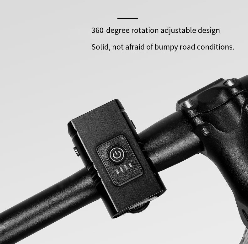 Feux de vélo, phares, éblouissement, feux de conduite de nuit, lampes de poche étanches rechargeables, feux de vélo de montagne, équipement d'équitation._voghion.com