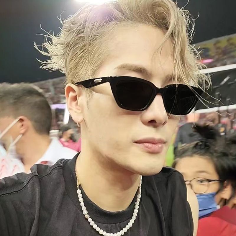 Occhiali da sole da donna LazyZoom Cat's Eye Jackson Wang stesso stile retrò polarizzati_voghion.com