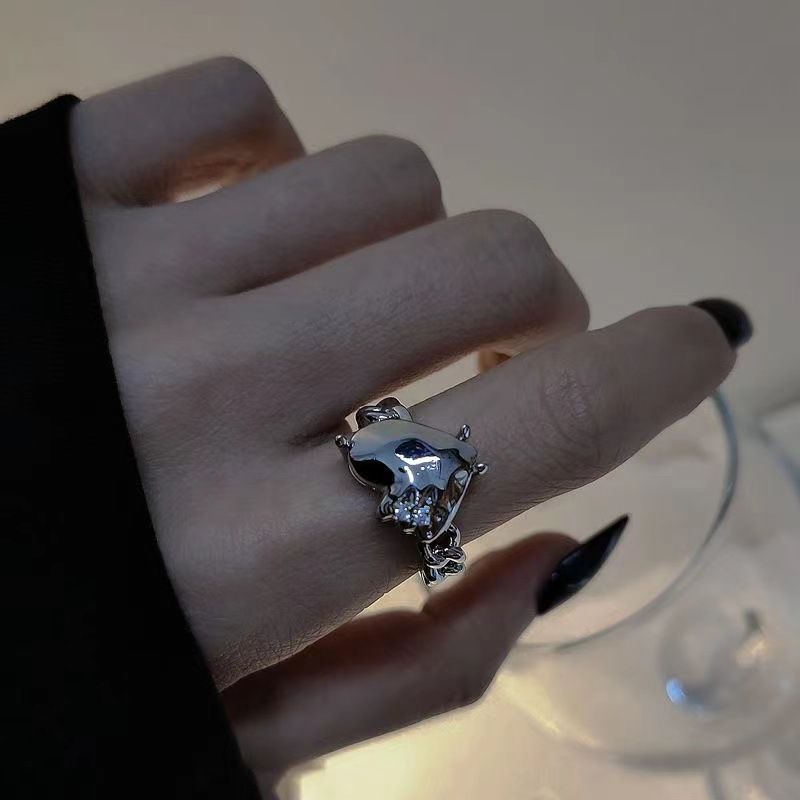 3 st/set oregelbunden sierfärgad kristallset vintage zirkon ädelsten öppen ring för kvinnor mode festsmycken accessoarer_voghion.com