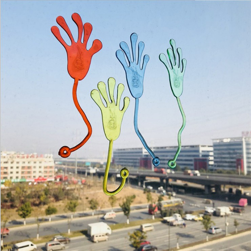 ToysMall Jucărie cu Mâini Lipicioase, Elasticitate Moale, Extensibil, Colorat, Palm Wall Climbing Toy, Stress Relief Novel Stretch Lipicios Toy, Mâini Înșelătoare_voghion.com