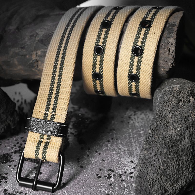 HOT Verlängert Leinwand fir Männer a Fraen Casual Aarbechtskleedung, Retro Rimm, Studenten Militär Training Jeans Rimm_voghion.com