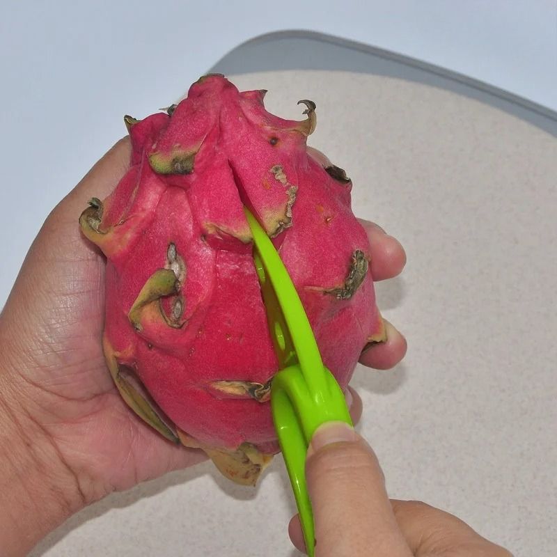 JJYY 3-in-1 Avocadoschneider, Shea-Entkerner, Butter, Obstschäler, Fruchtfleischtrenner, Plastikmesser, Küchen- und Gemüsewerkzeuge_voghion.com