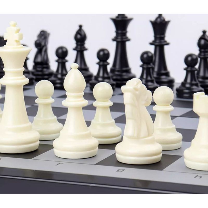 Set Children Magnetic High-End Foldable Chessboard For Elementary School Students Portable Competition Chess Pieces_voghion.com