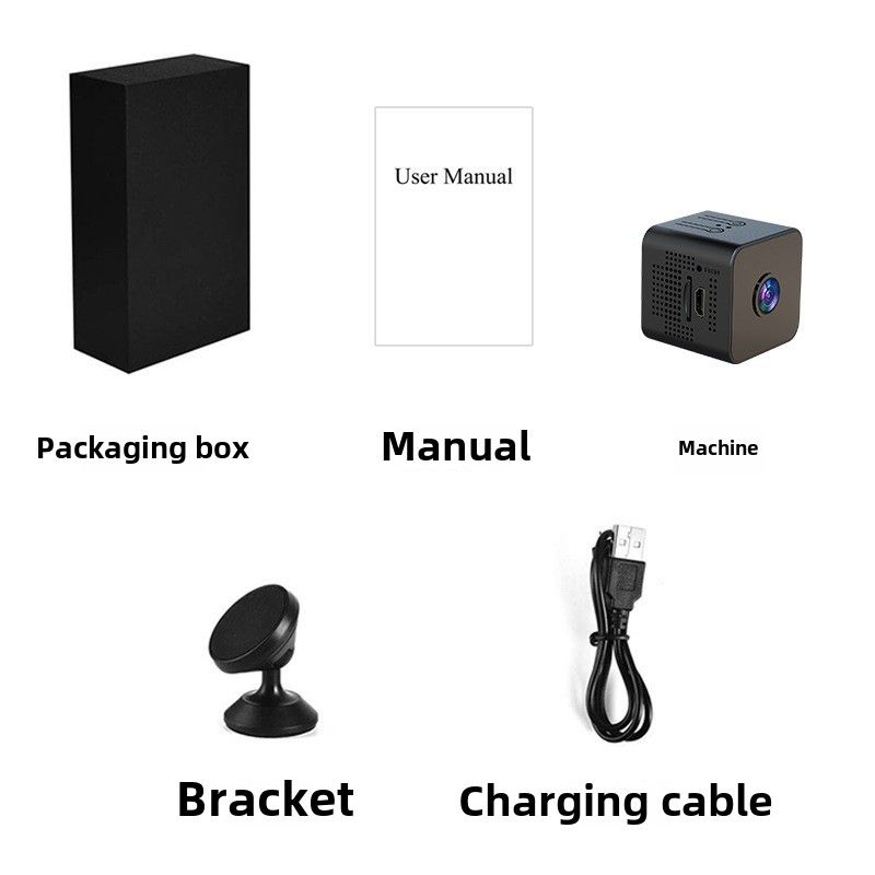 X1 camera high definition home 1080p wireless wifi small square remote night vision intelligent monitoring sports camera_voghion.com