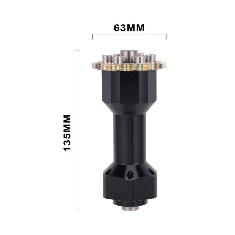 Kit di aggiornamento per albero centrale in lega di alluminio per motociclette - Ricambio J-20 ad alte prestazioni per maggiore stabilità di guida e durata_voghion.com