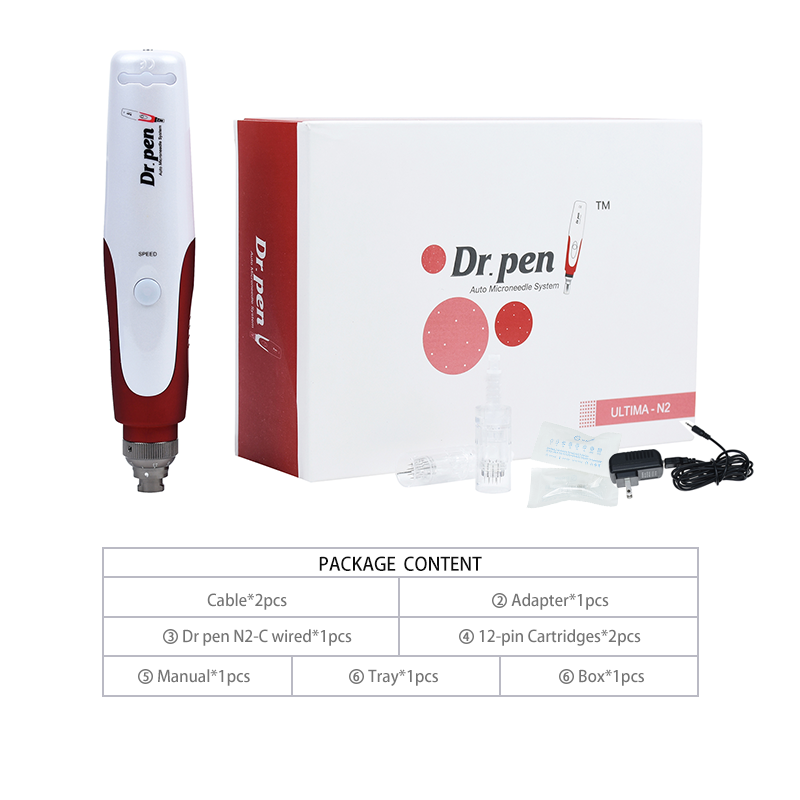 Dr. Pen Ultima N2 Wired PMU Machine Micro Needles Derma Tattoo Micro Needling Pen Mesoterapia Beauty Machine_voghion.com