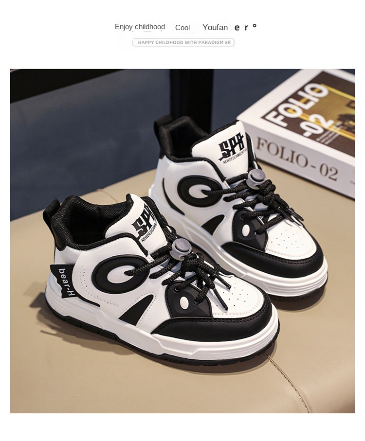 Sneakers alte, Scarpe bianche piccole, Scarpe casual, Scarpe per bambini e bambine, Scarpe alla moda per bambini grandi, Quattro stagioni_voghion.com