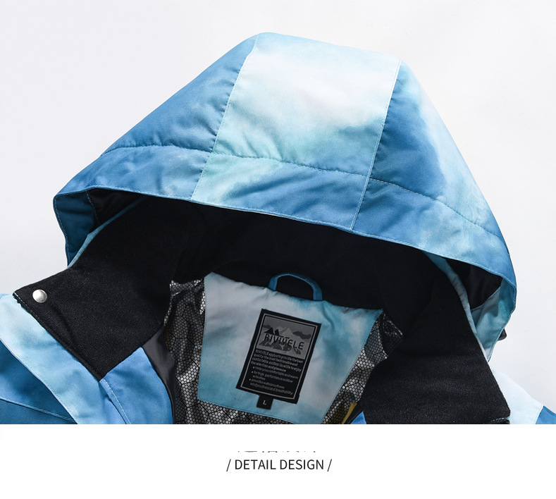 new couple style casual single and double board ski suit outdoor thick warm windproof waterproof jacket men_voghion.com