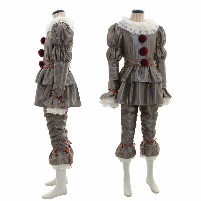 Clown returns ghost Cosplay Halloween costume clown Pennywise_voghion.com