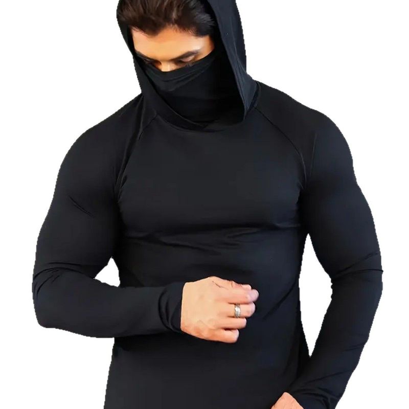 Men's 3-Pack Quick-Dry Hoodie, Lightweight Running Pullover With Breathable Fabric, Gym Workout Zip Up_voghion.com