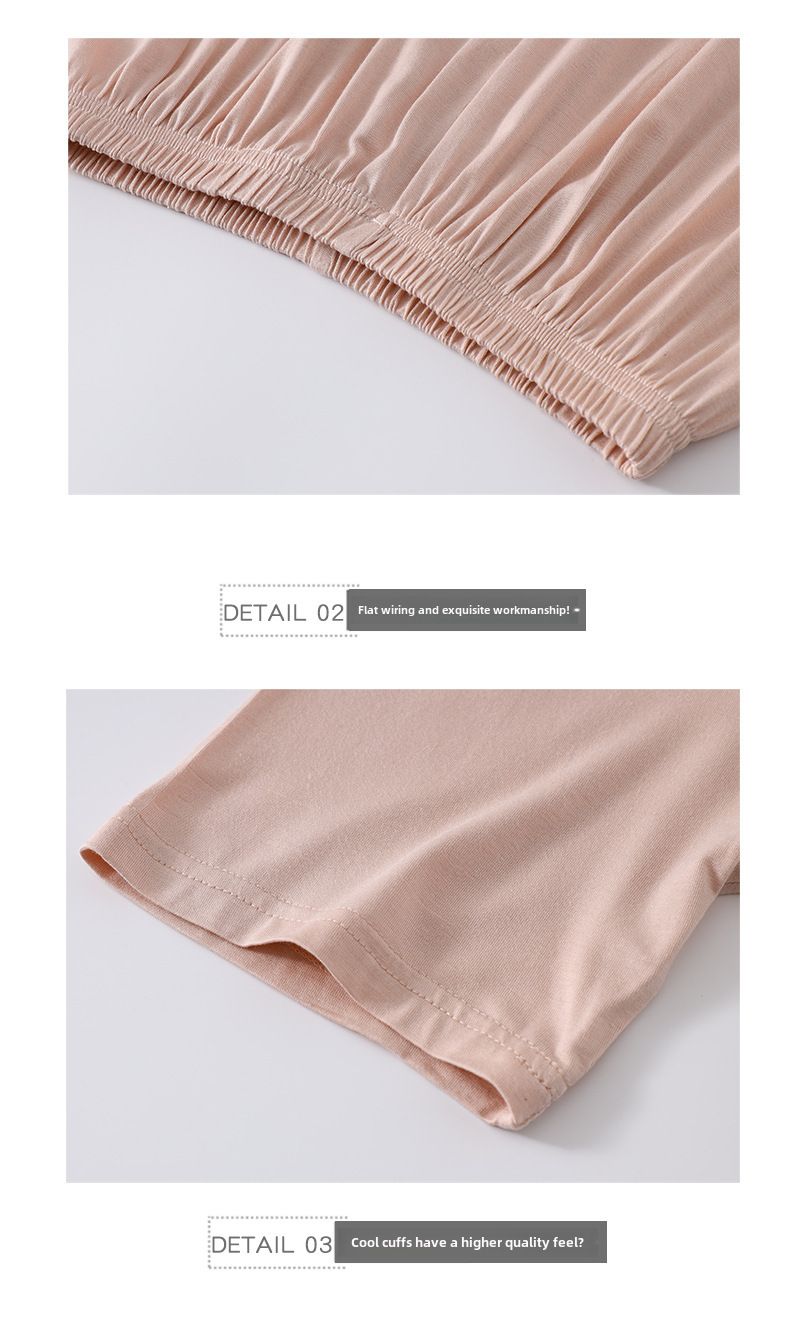 Pyjamas Kinder Sommer Klasse A Modal Kinderhaus Kleidung Anzug Kinder und Mädchen Pyjamas Damen Sommer_voghion.com