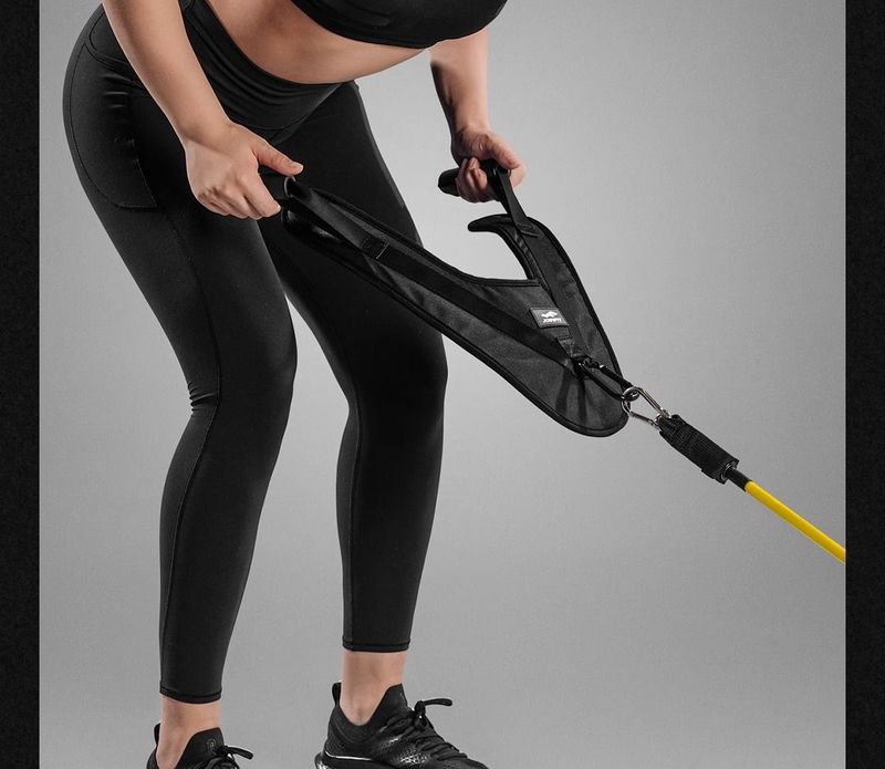 Joinfit Abdominal Training Belt Exercise Equipment Resistance Band Magic Aid Elastic Rope Accessories Back Shaping_voghion.com