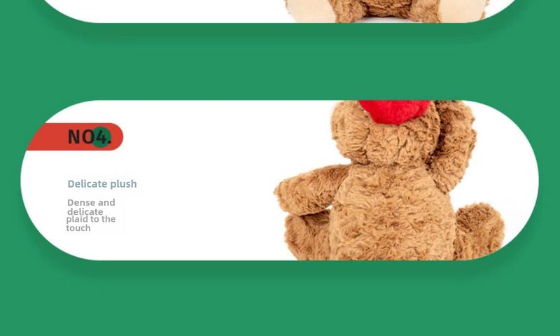 Mano Lulos gimtadienio kepurės dovana, meškiukas, gimtadienio kepuraitė, meškiukas, pliušinis žaislas, meškiukas, gimtadienio dovana, „Carmful“ meškiuko lėlė_voghion.com