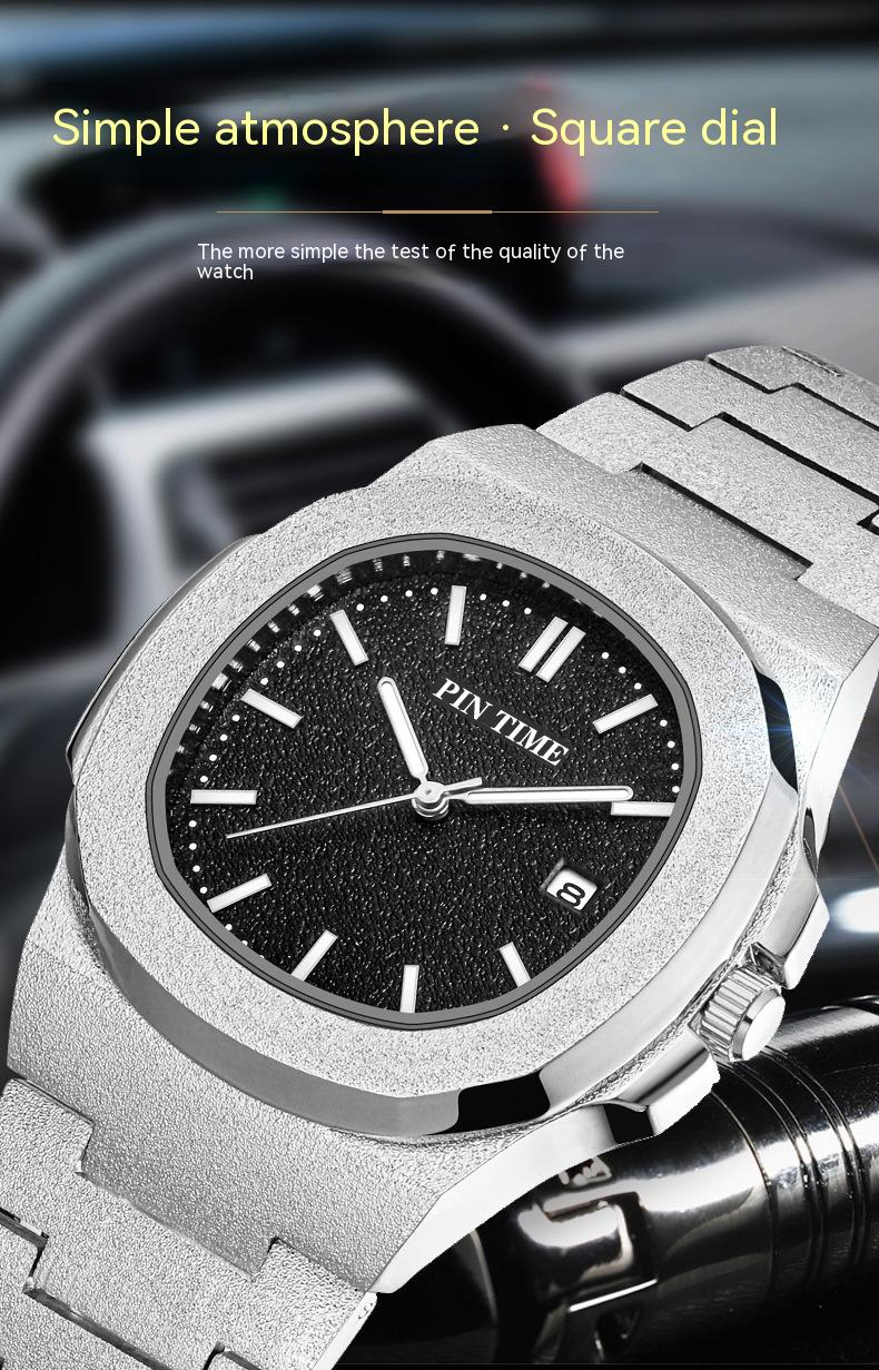 2023 Ny Hot Selling Herr Fritid Business Herr Kvartsklocka Parrot Frosted Snigelkalender Nattlampa Baida Watch_voghion.com