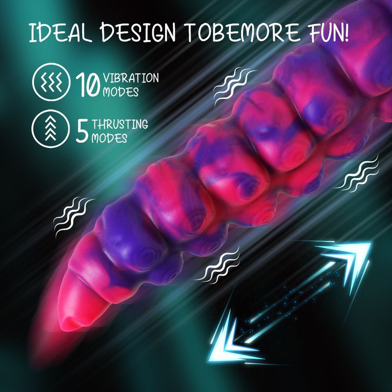 Drahtlose Fernbedienung Elektrischer Teleskop-Analplug Flüssigsilikon Weiblicher Masturbator Weiche Simulation Penisform Für Frauen_voghion.com