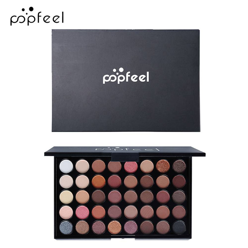 Aplauzuma komplekts Eyeshadow Brow pencil Mascara Eyeliner Acu sejas komplekta kombinācija_voghion.com