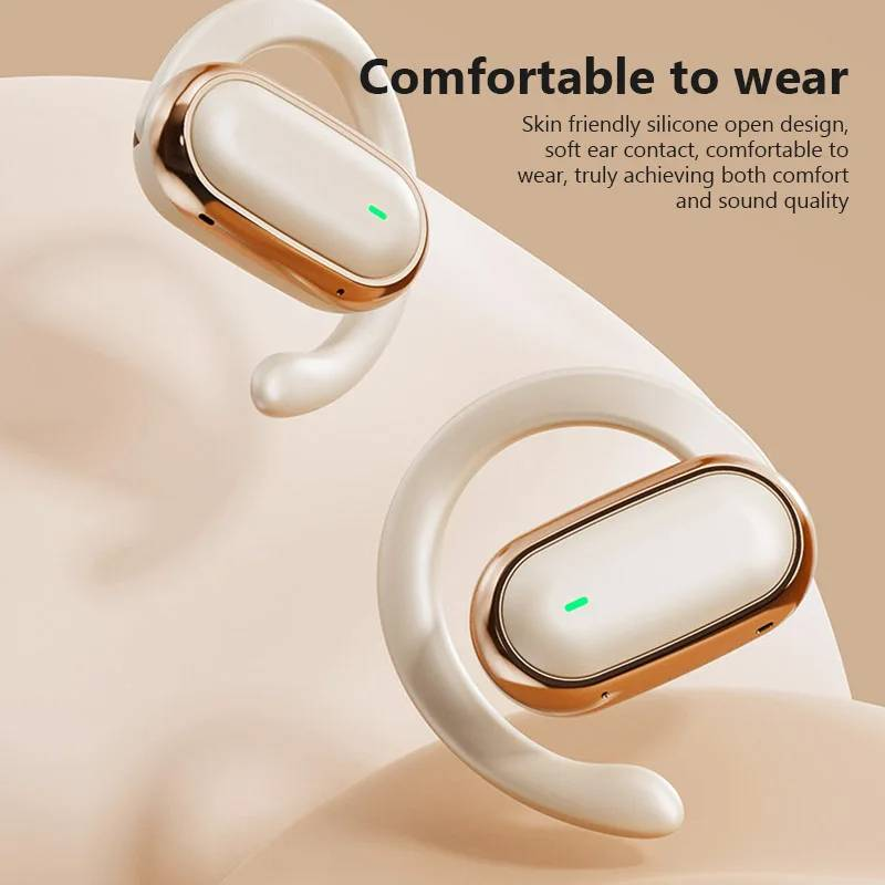 X96 OWS Bluetooth Earphones Sport Wireless Headphones With Mic Waterproof HiFi Stereo Wireless Long-lasting Earbuds_voghion.com