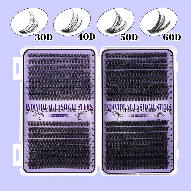 Best - Selling 640 - Cluster Segmented False Eyelash Book, 9 - 16mm Mixed Length, D - Curl, Natural And Suitable For Daily Use_voghion.com