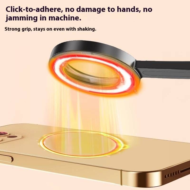 Supporto magnetico per treppiede per telefono con telecomando Bluetooth, selfie stick estensibile da 1,45 m/1,7 m per vlogging, streaming live e fotografia all'aperto_voghion.com