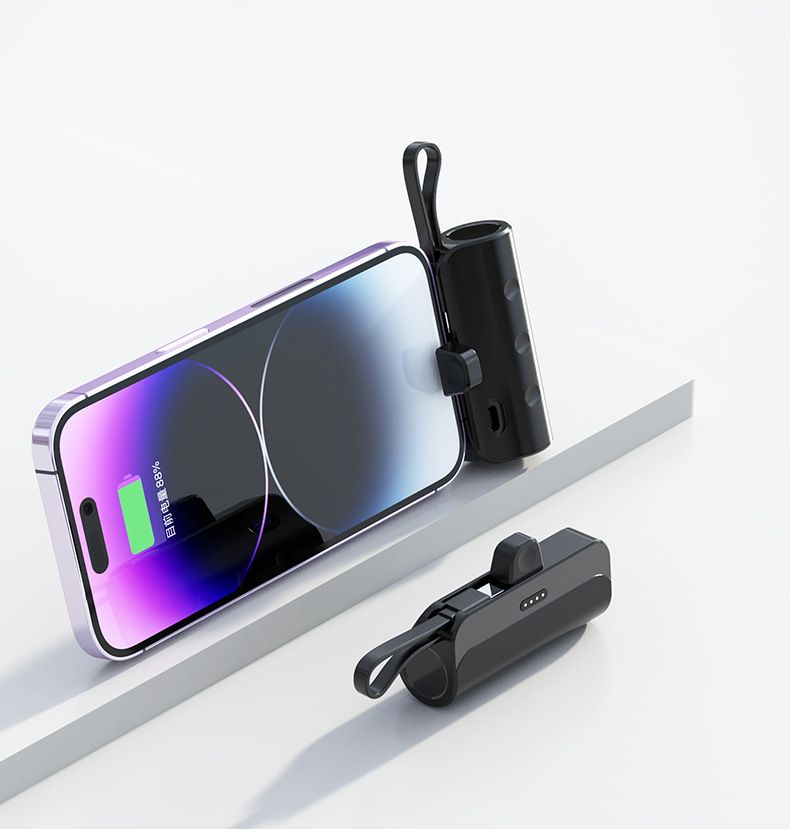 Mini Compact Capsule Pocket Bank Notfall 5000mAh Tragbare Mobile Stromversorgung Anpassbar_voghion.com
